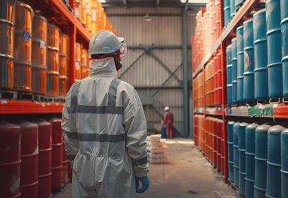 Centro logístico para muestras comerciales con destino a China